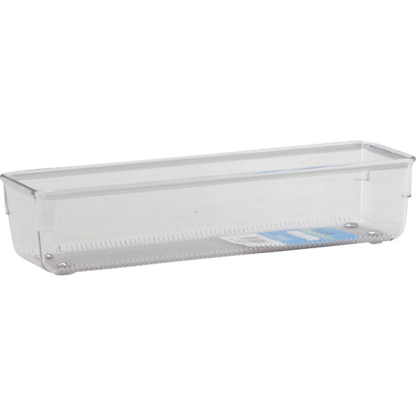 iDesign Linus 3 In. x 9 In. x 2 In. Clear Drawer Organizer 52430