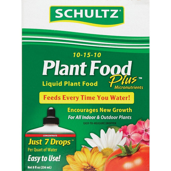Schultz 8 Oz. Concentrate 10-15-10 Liquid Plant Food Plus SPF45170 704843