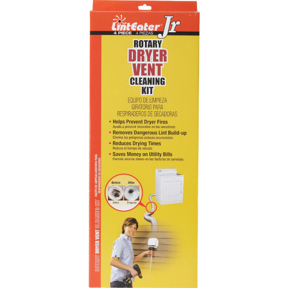Gardus LintEater Jr. Dryer Vent Cleaning System (4 Piece) RJR601 273058