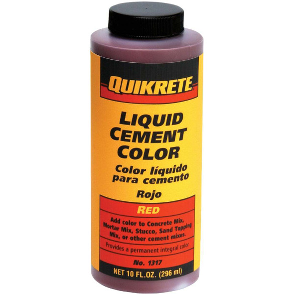 Quikrete Red 10 Oz. Liquid Cement Color 131703
