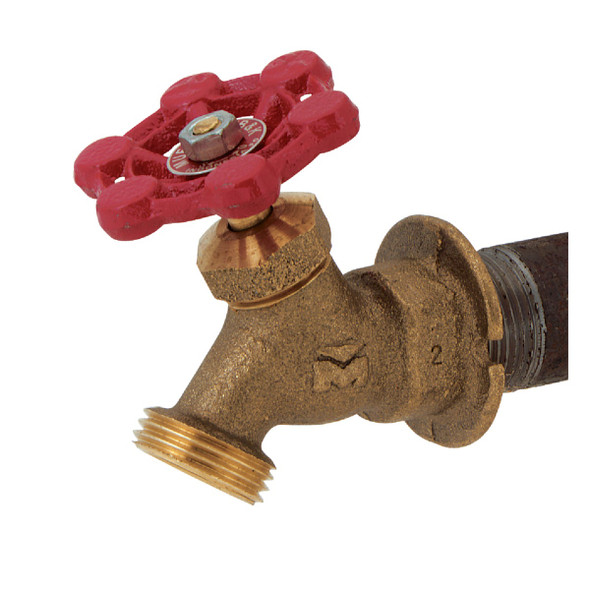 Brass 3/4-in FIP x 3/4-in MHT  Sillcock 108-004