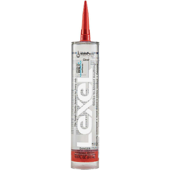 Sashco Lexel 10.5 Oz. Caulk Polymer Sealant, Clear 13010
