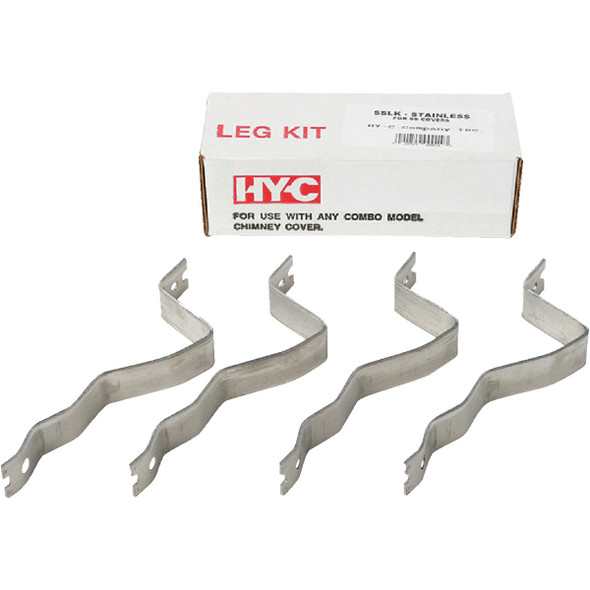Shelter Stainless Steel Chimney Cap Leg Kit SCLK
