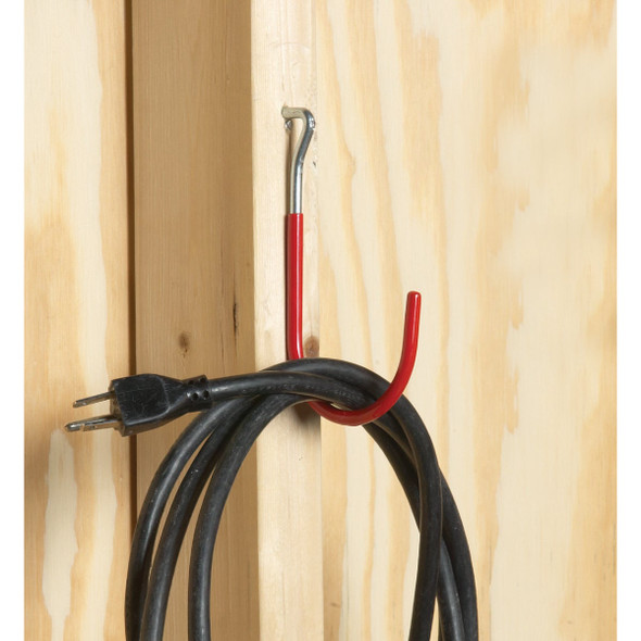 Large Hammer-In Vinyl Coated Storage Hook (2-Pack) 215198 215198