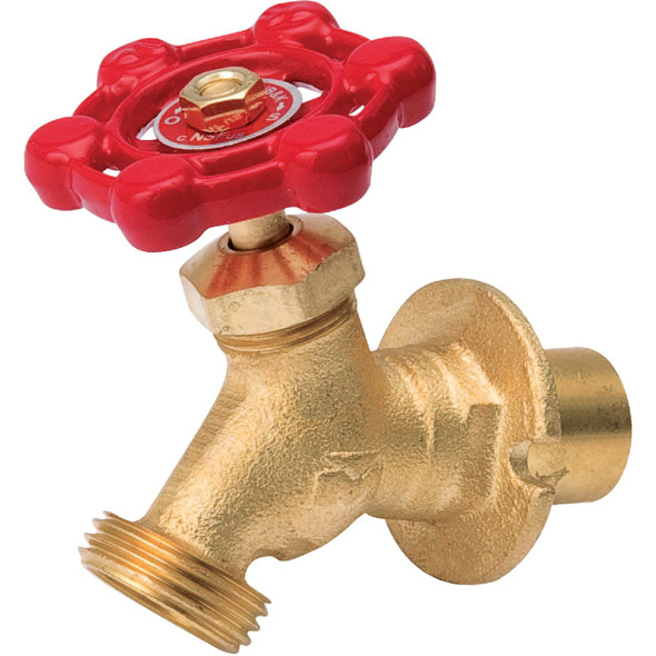 Brass 1/2-in SWT x 3/4-in MHT  Sillcock 108-503