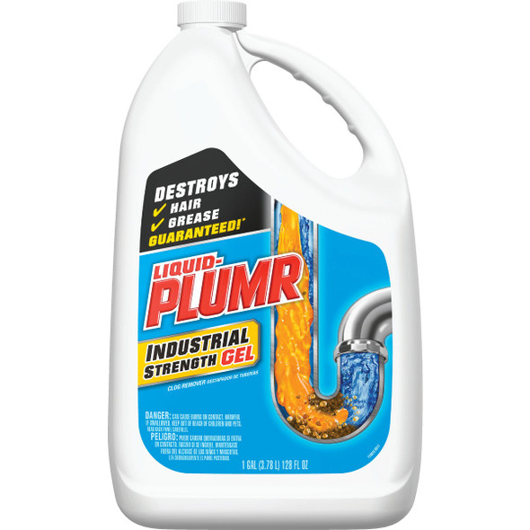 Liquid-Plumr 128 Oz. Pro-Strength Clog Destroyer Drain Cleaner 00252