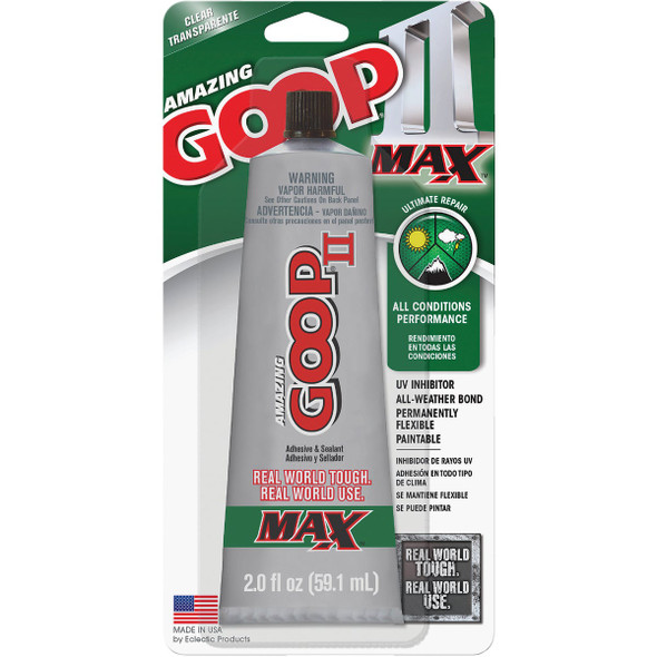 Amazing Goop II Max 2 Oz. All Weather Multi-Purpose Adhesive 801400