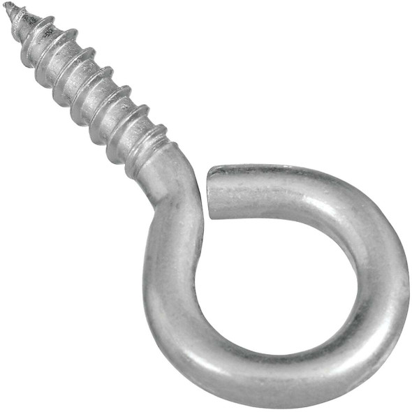 National Hardware #4 Zinc Large Screw Eye (3 Ct.) N119-198