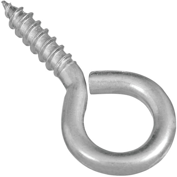 National Hardware #4 Zinc Large Screw Eye (3 Ct.) N119-198