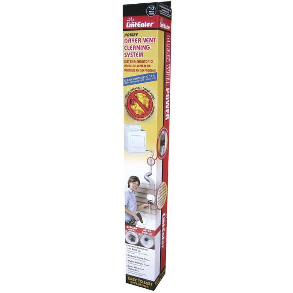 Gardus LintEater Dryer Vent Cleaning System (10 Piece) RLE202