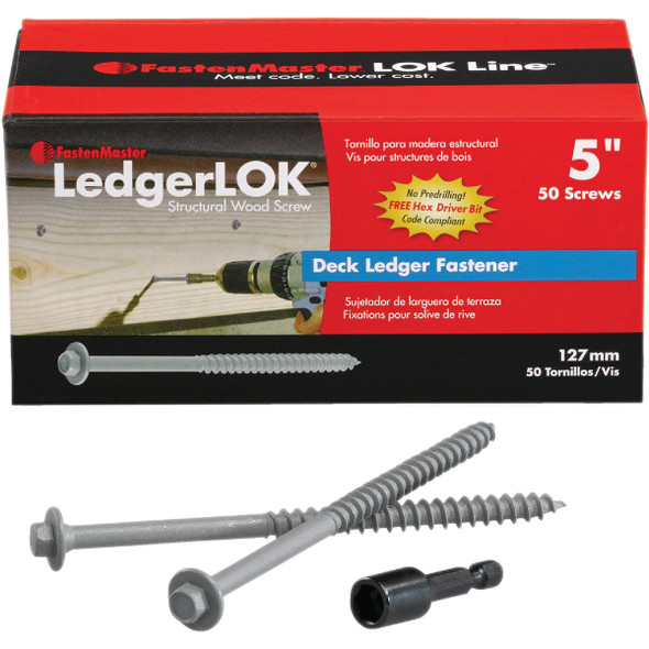Ledgerlok 50pc 5" Ledgerlok FMLL005-50