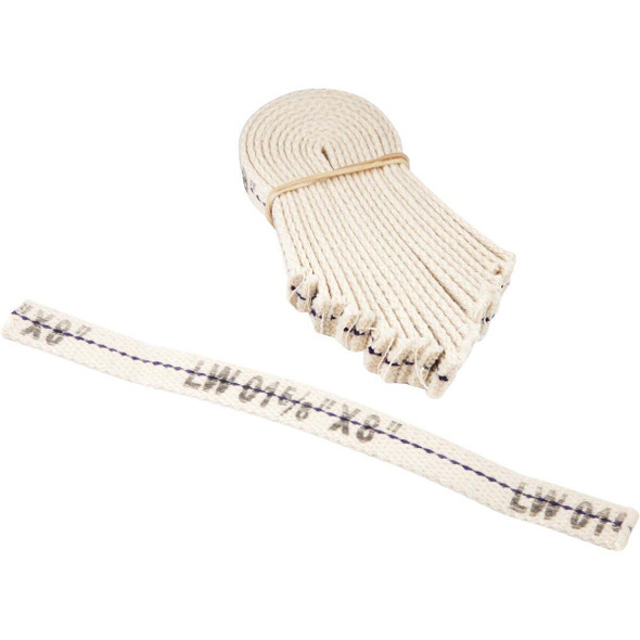 American Wick 3/8 In. x 8 In. Flat Lamp Wick (12 Count) LWB-00