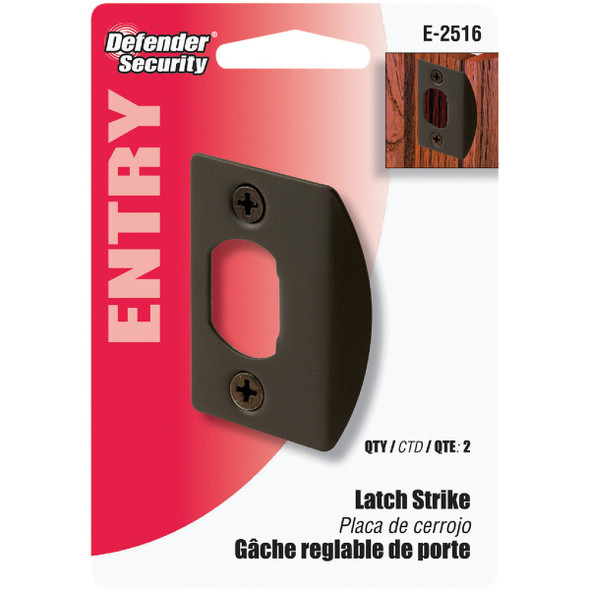 Defender Security Bronze 1-3-4 In. Strike Plate E 2516 233232