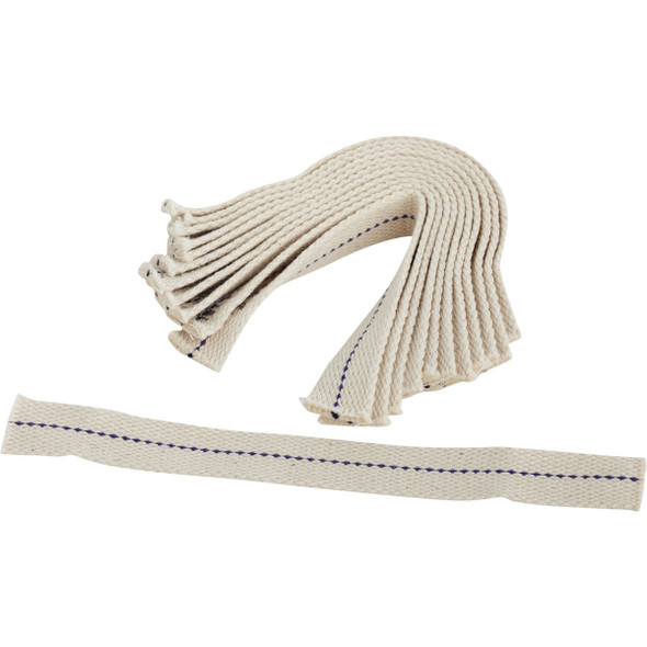 American Wick 7/8 In. x 8 In. Flat Lamp Wick (12 Count) LWB-05 American Wick 7/8 In. x 8 In. Flat Lamp Wick (12 Count) LWB-05