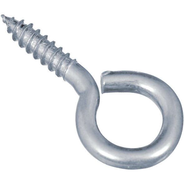 National Hardware #8 Zinc Large Screw Eye (6 Ct.) N119-263