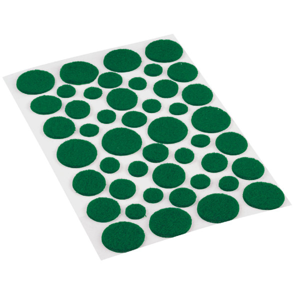 Do it Assorted Green Light Duty Felt Pads, (46-Count) 232343