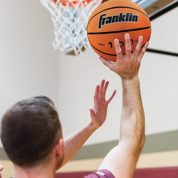 Franklin Grip-Rite Indoor-Outdoor Rubber Basketball, Official Size 7107 808282