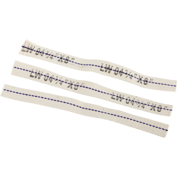 American Wick 3/4 In. x 8 In. Flat Lamp Wick (3 Count) ALW-04