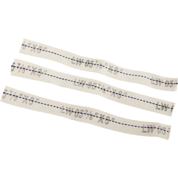 American Wick 7/8 In. x 8 In. Flat Lamp Wick (3 Count) ALW-05 American Wick 7/8 In. x 8 In. Flat Lamp Wick (3 Count) ALW-05