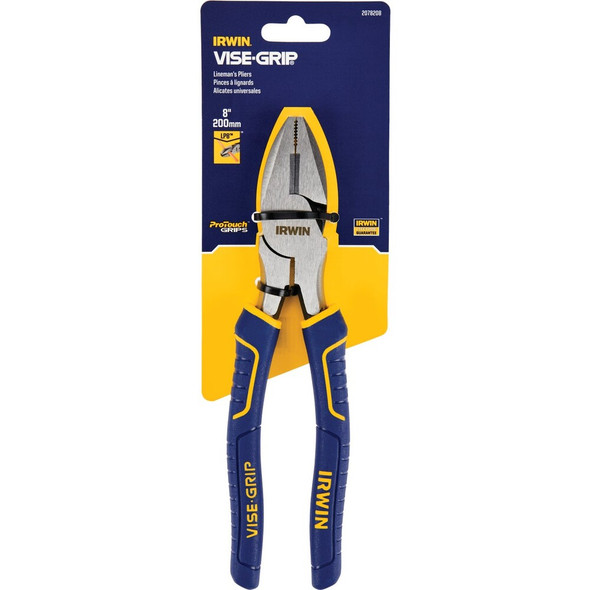 Irwin 8 In. Vise-Grip Linesman Pliers 2078208 304514