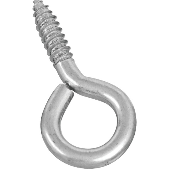 National Hardware #0 Zinc Large Screw Eye N220-426 Pack of 10