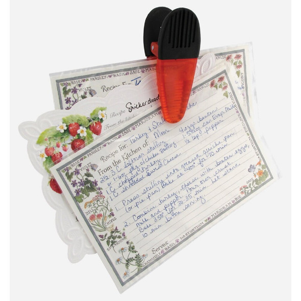 Master Magnetics 3-1-2 In. Red Magnetic Clip (2-Pack) 07520 631739