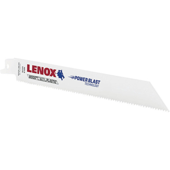 Lenox MULTIWOLF WAVE EDGE 8 In. 10 TPI Multi-Purpose Reciprocating Saw Blade