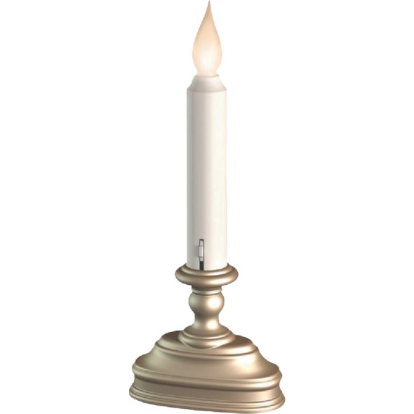 Xodus Pewter Led Bat Candle FPC1320P