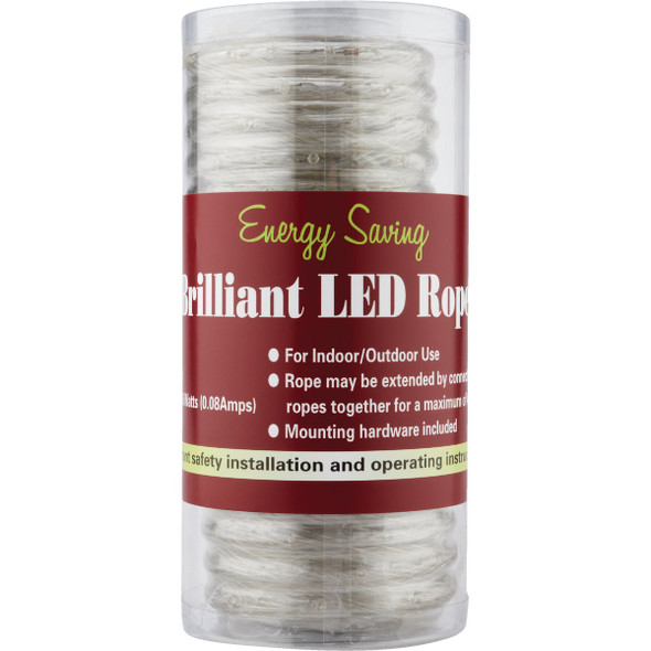 J Hofert Blue 18 Ft. 144-Bulb LED Rope Light