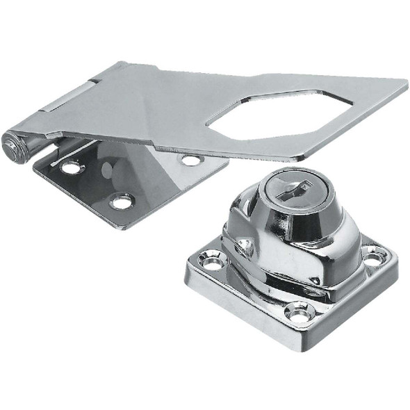National Hardware 4-1/2 In. Keyed Alike Hasp Lock N206-953