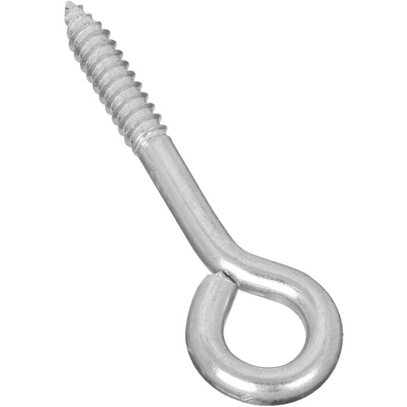 National Hardware 5/16 In. x 4 In. Zinc Lag Screw Eye N220-681 Pack of 10
