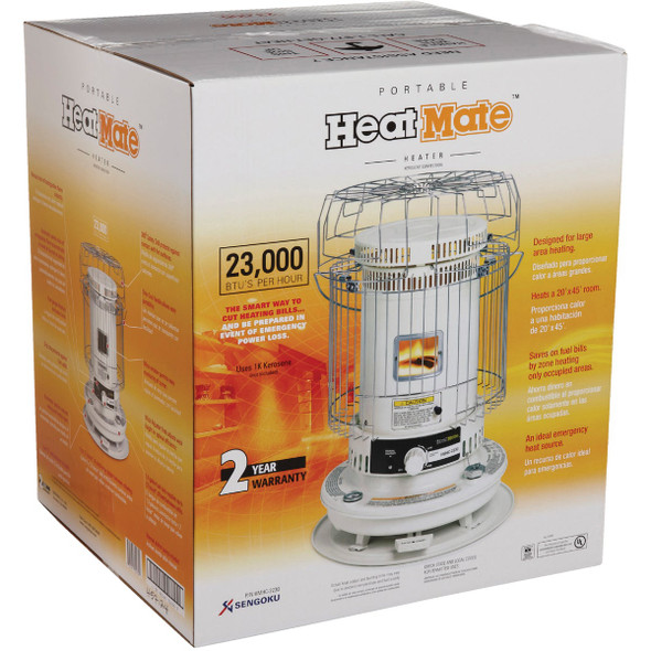 HeatMate 22,300 BTU Convection Kerosene Heater HMC-23K 457124