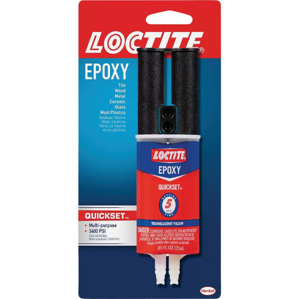 LOCTITE 0.85 Oz. Quick Set Epoxy 1395391