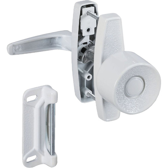 National Hardware White Knob Latch N212-993