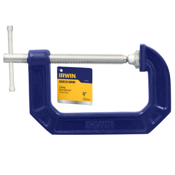 Irwin Quick-Grip 4 In. C-Clamp 225104 327006