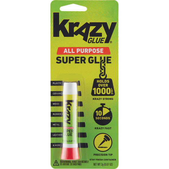 Krazy Glue 0.07 Oz. Liquid All-Purpose Super Glue KG58548R