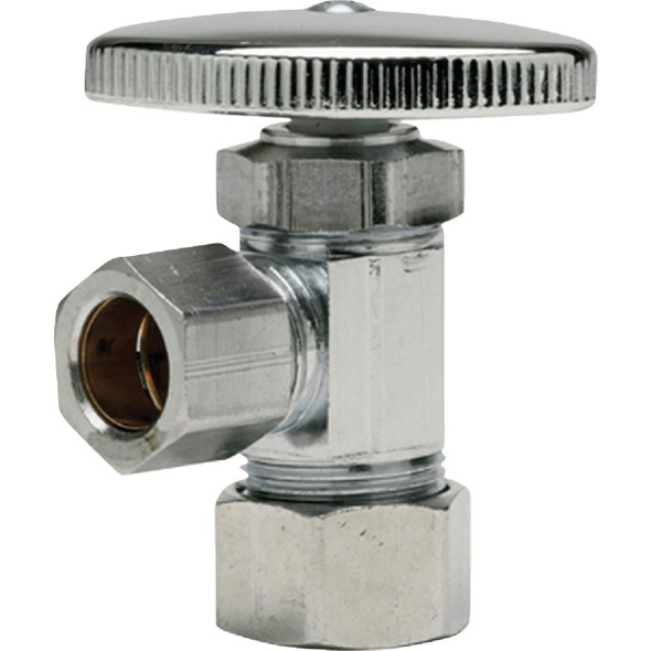 ProLine 5/8 In. OD x 3/8 In. OD Quarter Turn Angle Stop 190-032HC