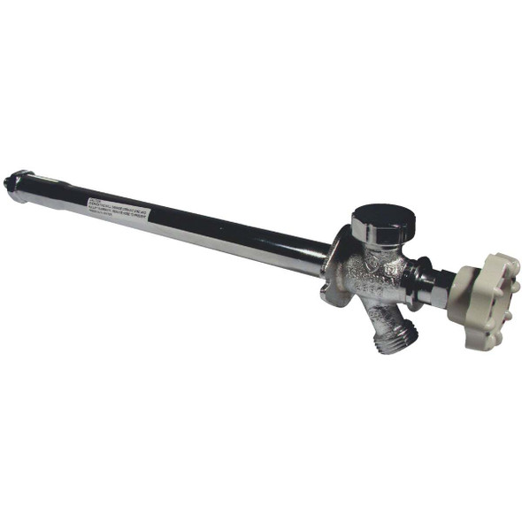 ProLine Chrome Plated Brass 1/2 In. PEX x 3/4 In. MHT 8 In. Frost Free Sillcock