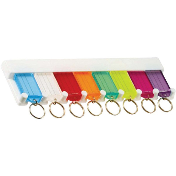 Lucky Line Keytag Rack (8-Key) 60580