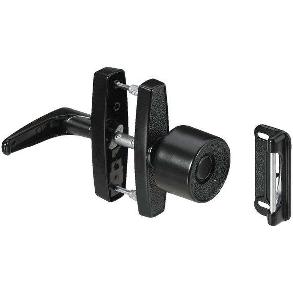 National Hardware Black Knob Latch N178-798