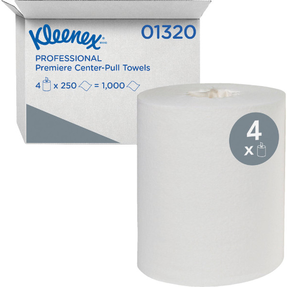 Kleenex Premiere Center-Pull Roll Towel (4-Count) 01320