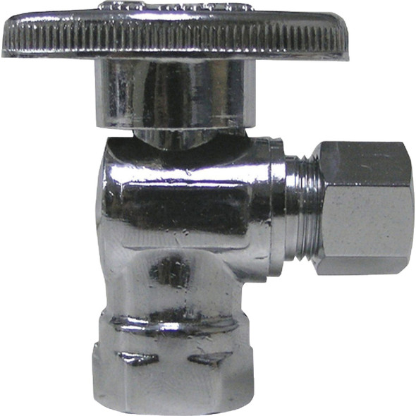 ProLine 1/2 In. FIP x 3/8 In. OD Quarter Turn Angle Stop 190-232HC