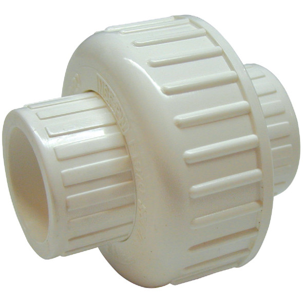 B&K 1-1/4 In. Schedule 40 Solvent Weld PVC Union 164-636HC