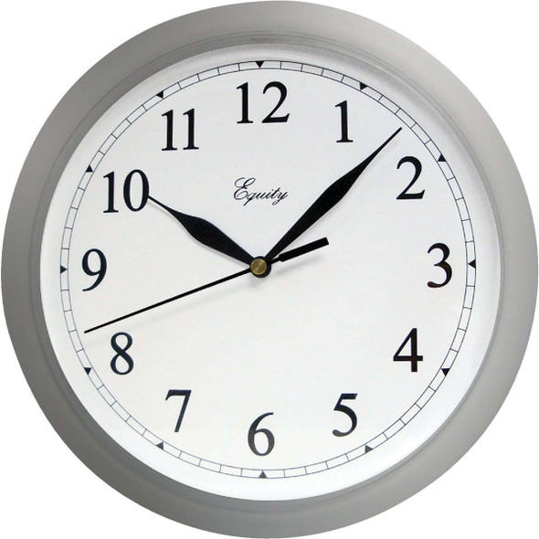La Crosse Technology Equity Silver Quartz Wall Clock 25206
