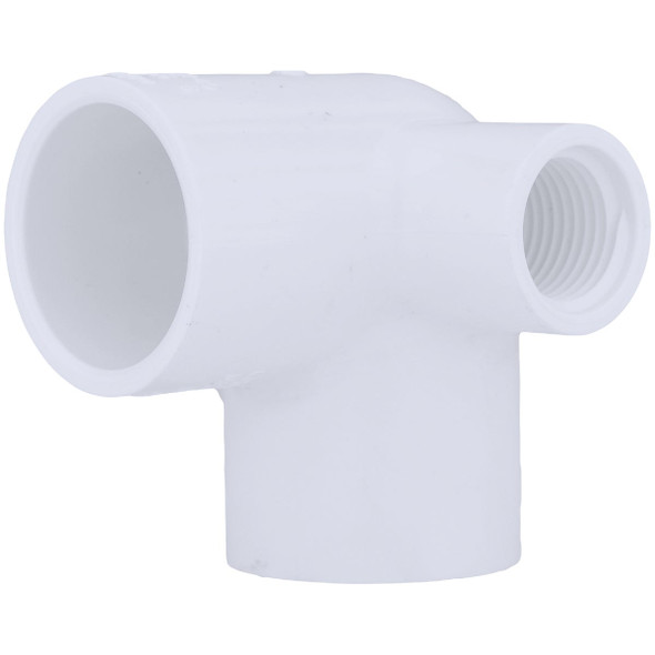 Charlotte Pipe 1"x1/2"fip S I 90d Elbow PVC 02520  1000HA