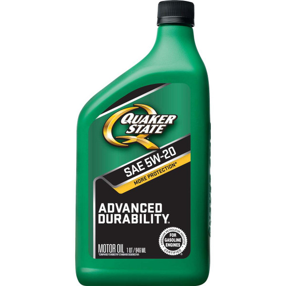 Quaker State Motor Oil, 5W-20, 1 Qt. 550035082 Pack of 6