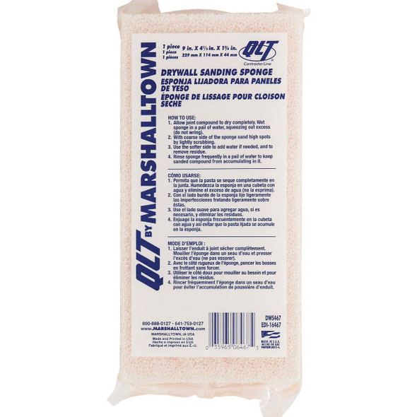 Marshalltown QLT Drywall Sponge 16468