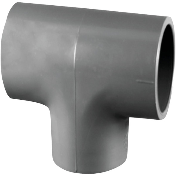 Charlotte Pipe 2 In. Slip Schedule 80 PVC Tee PVC 08400  2000HA
