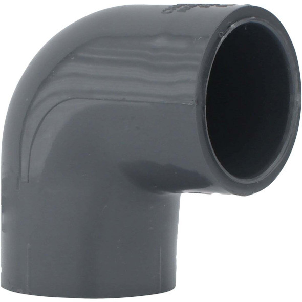 Charlotte Pipe 1-1/4 In. Slip x Slip Schedule 80 90 Deg. PVC Elbow (1/4 Bend)
