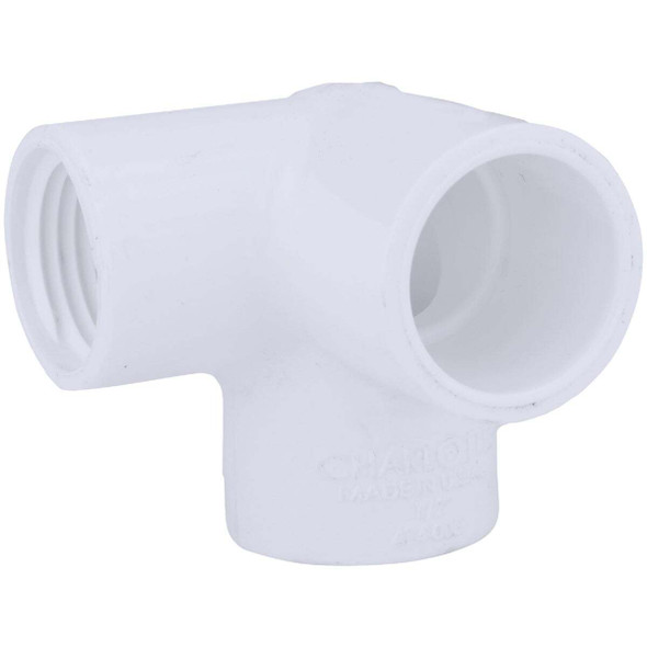 Charlotte Pipe 1/2" Fip S I 90d Elbow PVC 02520  0600HA
